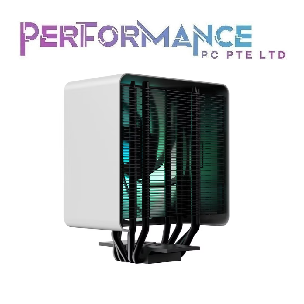 APNX AP1-V ARGB LED-5 pipe Hydro Bearing Enhanced Heat Capacity Black Aluminum Block TDP 245W Hardcore Gaming Fan Cooler (2 YEARS WARRANTY BY CORBELL TECHNOLOGY PTE LTD)