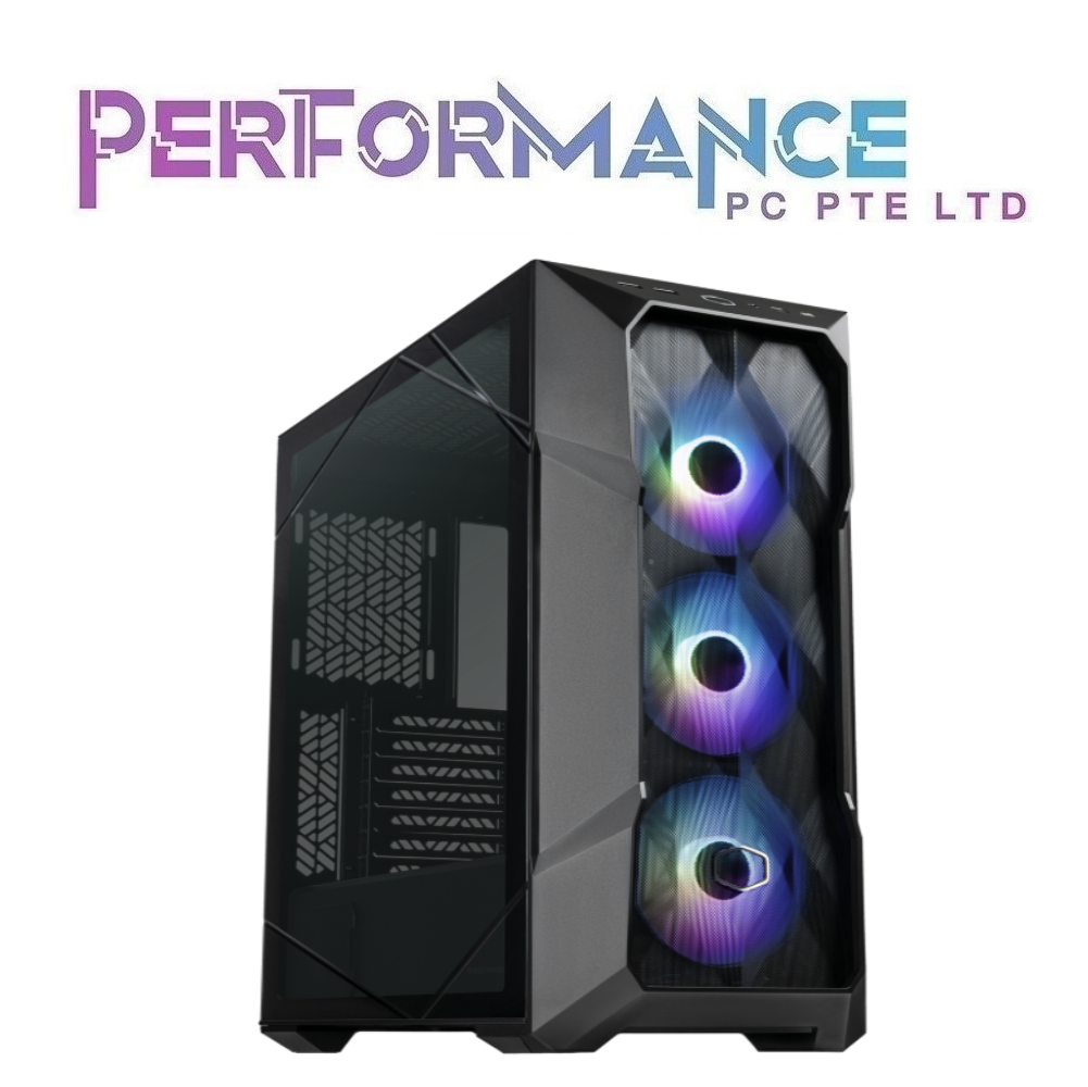 COOLERMASTER MASTERBOX TD500 V2 MESH ARGB ATX CASE - BLACK / WHITE (2 YEARS WARRANTY BY BAN LEONG TECHNOLOGIES PTE LTD)