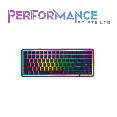 TECWARE PLANK GAMING BLACK / WHITE FUNCTION ELITE MINI TKL KEYBOARD (2 YEARS WARRANTY BY TECH DYNAMIC PTE LTD)