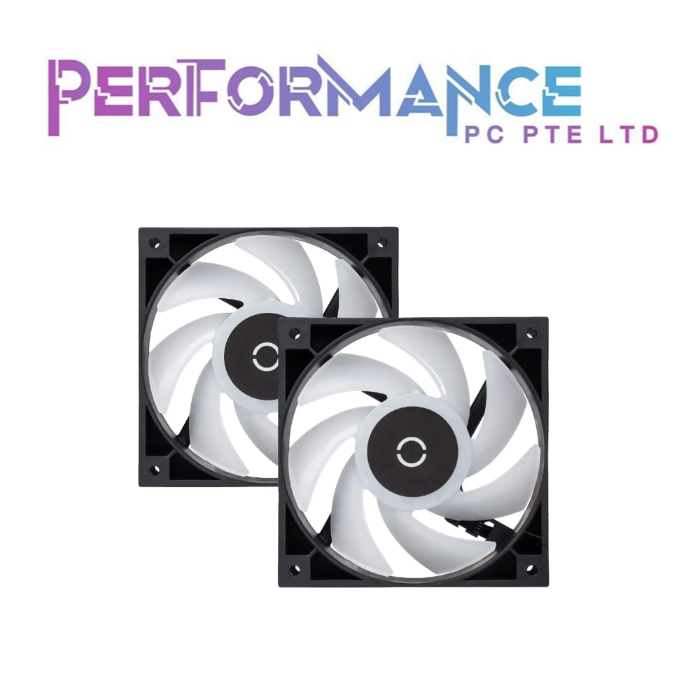 TECWARE OMNI P14 2 FAN PACK BLACK (1 YEAR WARRANTY BY TECH DYNAMIC PTE LTD)