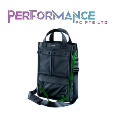 Razer Xanthus Tote Bag WATER RESISTANCE UP TO A 16-INCH laptop (1 YEARS WARRANTY BY BAN LEONG TECHNOLOGY PTE LTD)