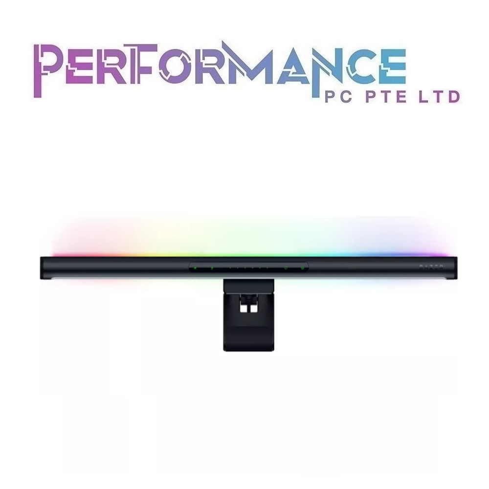 Razer Aether Monitor Light Bar - RGB LED Light Bar for Gamer Rooms (1 YEARS WARRANTY BY BAN LEONG TECHNOLOGY PTE LTD)