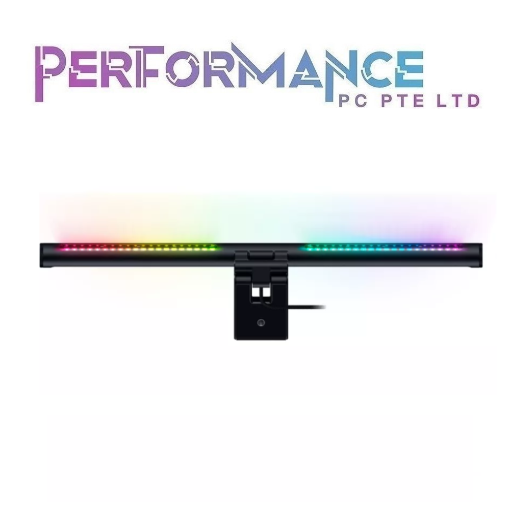 Razer Aether Monitor Light Bar - RGB LED Light Bar for Gamer Rooms (1 YEARS WARRANTY BY BAN LEONG TECHNOLOGY PTE LTD)