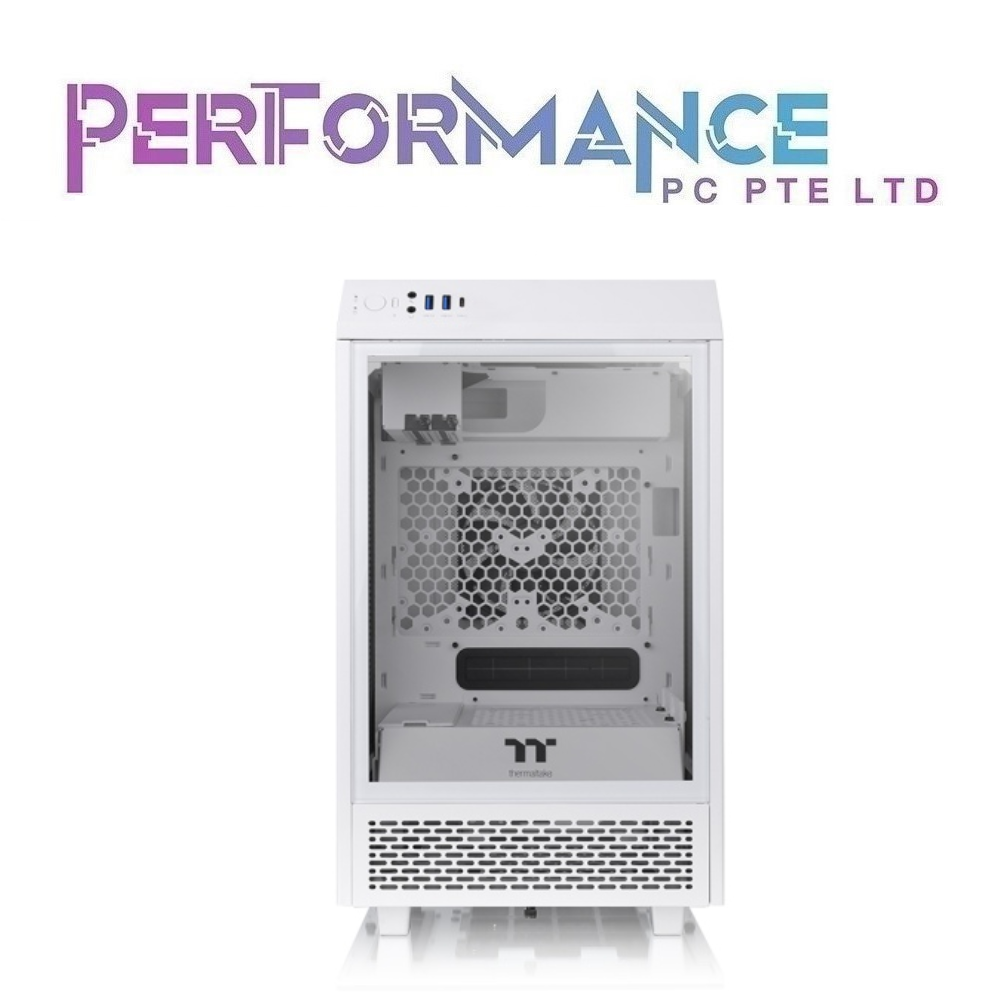 THERMALTAKE The Tower 100 Black / White Mini Chassis Desktop Casing (3 YEARS WARRANTY BY THERMALTAKE)