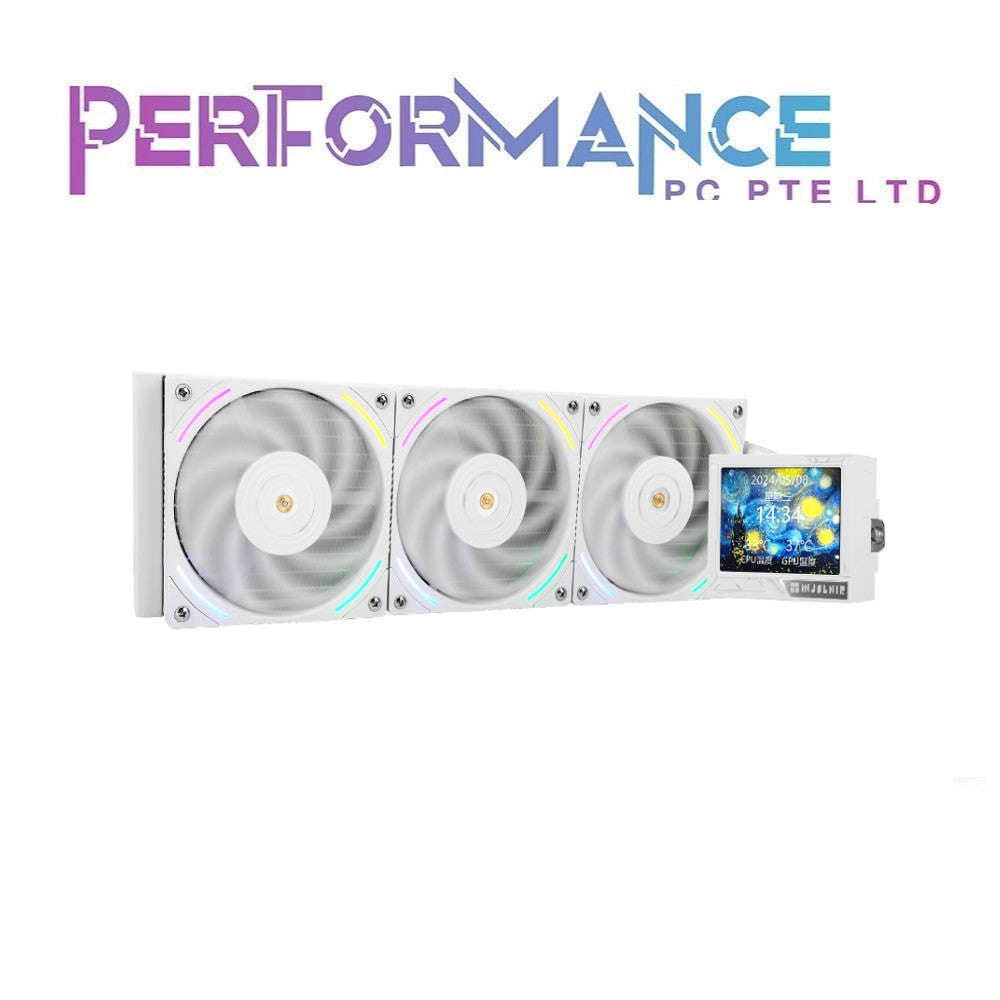 (BULK PACKING)THERMALRIGHT MJOLNIR VISION 360 BLACK/WHITE ARGB NO FAN/FAN AIO COOLER (5 YEARS WARRANTY BY TECH DYNAMIC PTE LTD)