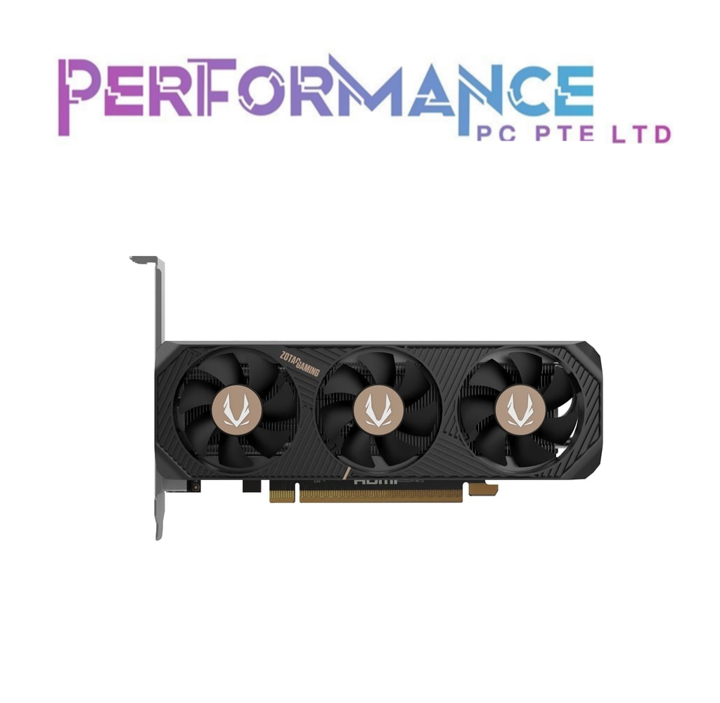 ZOTAC GAMING GeForce RTX 5060 LOW PROFILE GRAPHICS CARD (3 YEARS WARRANTY BY TECH DYNAMIC PTE LTD)