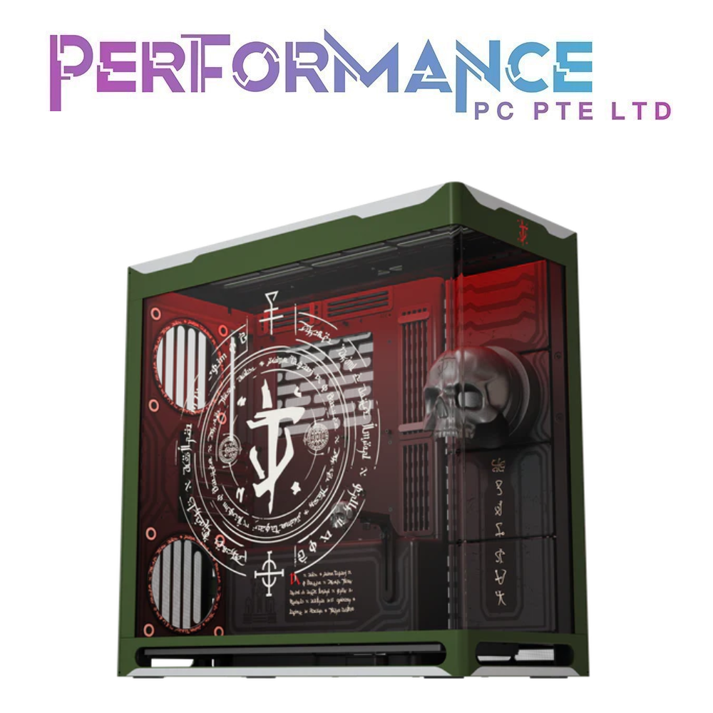 HAVN HS 420 DOOM: The Dark Ages Limited Edition EATX / ATX / MATX / ITX MID tower Casing ( 1 Year Warranty by Corbell Technology )