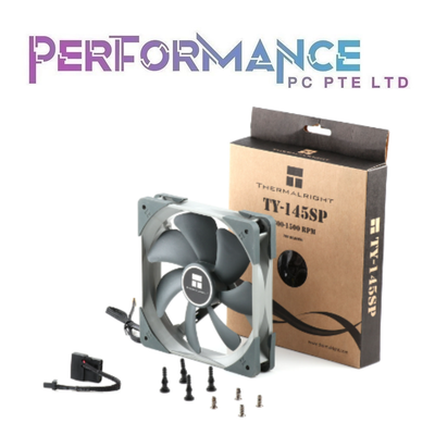 THERMALTAKE TY-145SP 140mm Single Piece Pack Cooling Fan (6 YEARS WARRANTY BY THERMALRIGHT)