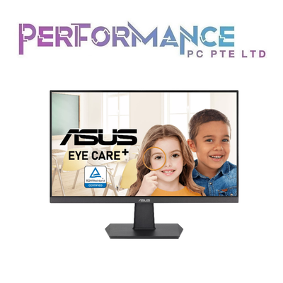 ASUS VA27EHF Eye Care Gaming Monitor 27inch/24inch IPS Full HD Frameless 100Hz Adaptive-Sync 1ms MPRT HDMI Low Blue Light Flicker Free Wall Mountable (3 YEARS WARRANTY BY CDL TRADING PTE LTD)