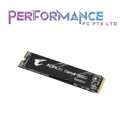 GIGABYTE AORUS Gen4 SSD 500GB/1TB NVMe 1.3 PCIe 4.0x4 M.2 SSD W/O HEATSINK (5 YEARS WARRANTY BY CDL TRADING PTE LTD)