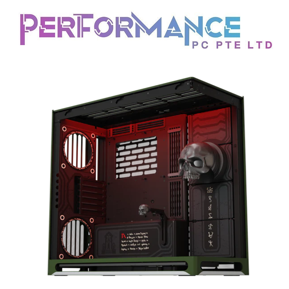 HAVN HS 420 DOOM: The Dark Ages Limited Edition EATX / ATX / MATX / ITX MID tower Casing ( 1 Year Warranty by Corbell Technology )