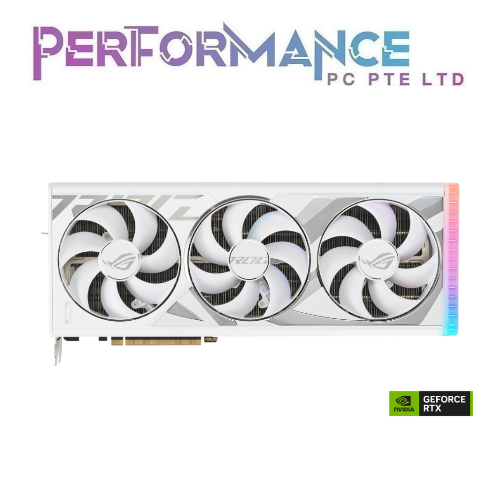 ASUS ROG STRIX GEFORCE RTX 4090 RTX4090 24GB GDDR6X White NON OC Edition (3 YEARS WARRANTY BY BAN LEONG TECHNOLOGIES PTE LTD)