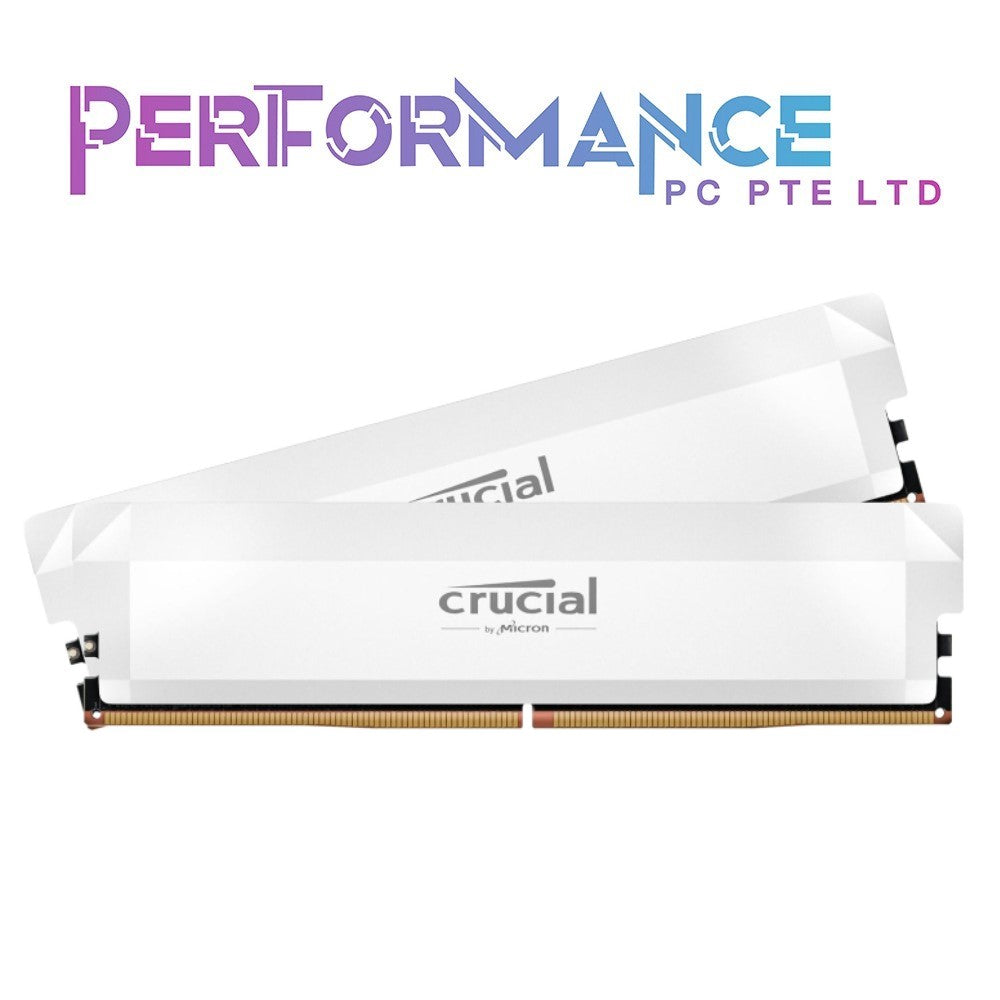 Crucial Pro Overclocking 64GB (2x32GB) DDR5-6400 CL40 UDIMM Black/White (LIMITED LIFETIME WARRANTY)