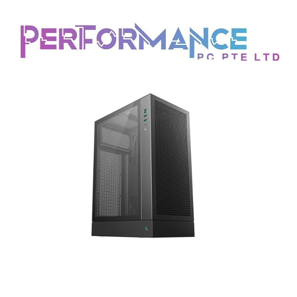 DEEPCOOL CH170 PLUS SERIES VERTICAL MATX CASE BLACK / WHITE (1 YEAR WARRANTY BY TECH DYNAMIC PTE LTD)