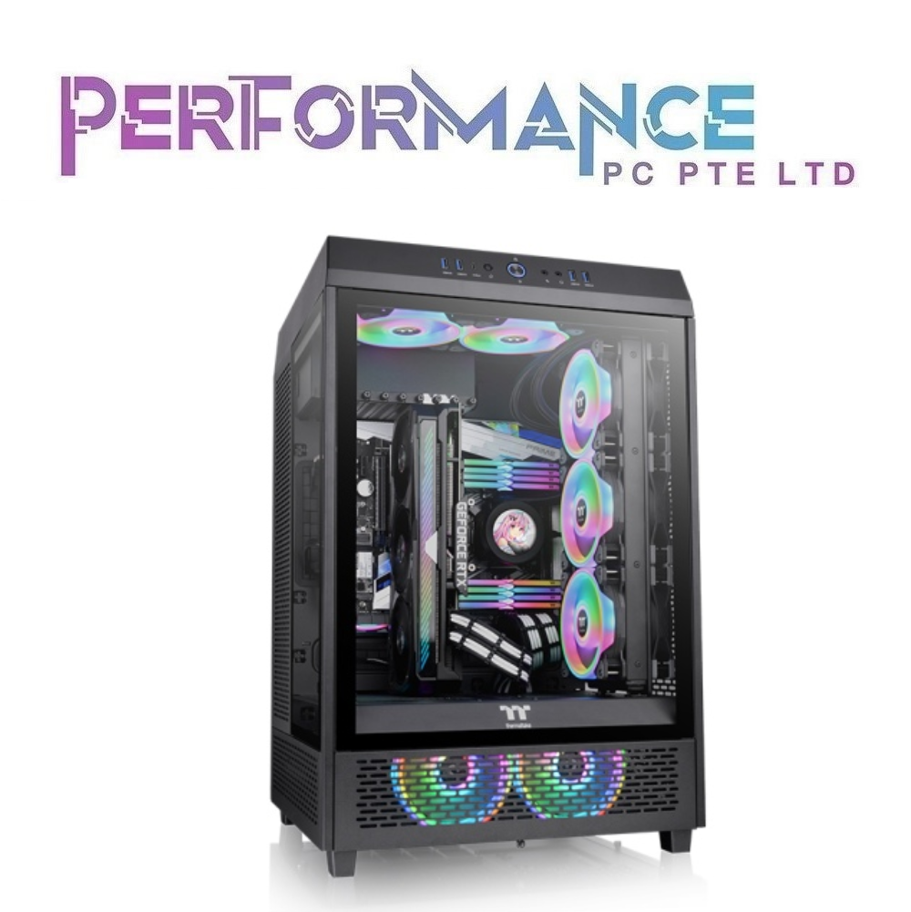 THERMALTAKE The Tower 500 Black / White Mid Tower Chassis Desktop Casing (3 YEARS WARRANTY BY THERMALTAKE)