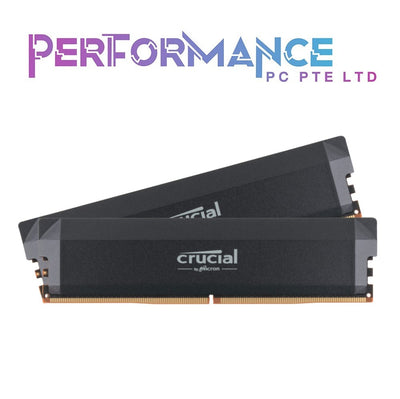 Crucial Pro Overclocking 64GB (2x32GB) DDR5-6400 CL40 UDIMM Black/White (LIMITED LIFETIME WARRANTY)