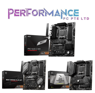 MSI Motherboard + CPU Bundle MSI PRO A620M-E / MSI B650M GAMING WIFI / MSI PRO B650M-A WIFI / MSI PRO B650-S WIFI / MSI B650 GAMING PLUS WIFI / MSI MAG B650 TOMAHAWK WIFI + AMD CPU