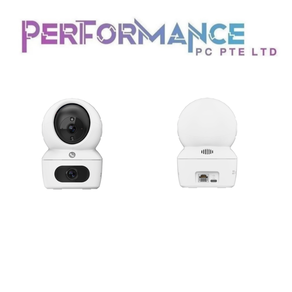 H7C DUAL 2K+ (4MP+4MP) DUAL-LENS PAN & TILT WIFI CAMARA (2 YEAR WARRENTY BY WEI KENG PTE LTD)