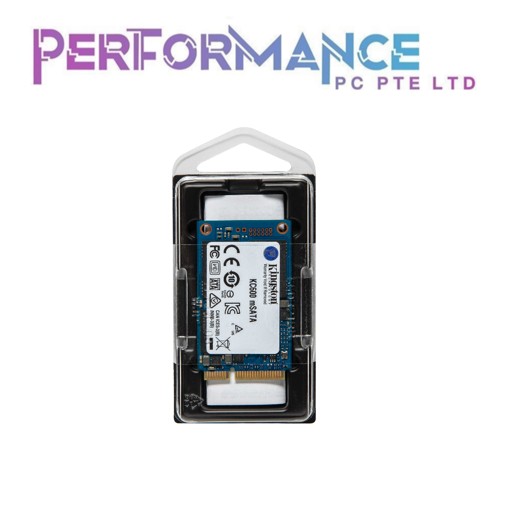 Kingston KC600 2230 mSATA SSD Up to 550/520MB/s  256GB/512GB/1024GB (5 YEARS BY CONVERGENT SYSTEM PTE LTD)