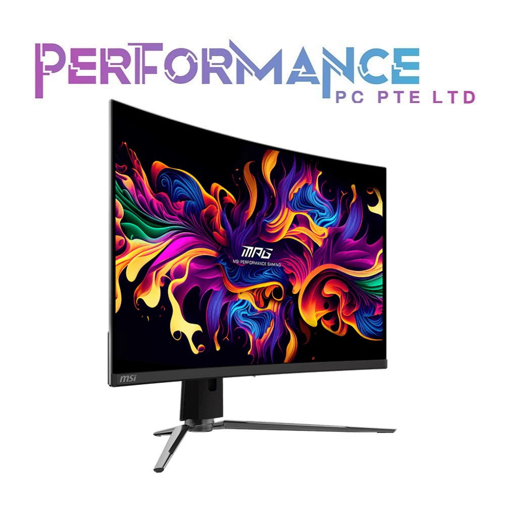 MSI MPG 321CURX QD-OLED 240HZ CURVED GAMING MONITOR (3 YEARS WARRANTY BY CORBELL TECHNOLOGIES PTE LTD)