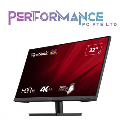 ViewSonic VA3208-4K-MHD 32” 4K UHD Monitor with Built-in speakers (3 YEARS WARRANTY BY KAIRA TECHNOLOGY PTE LTD)
