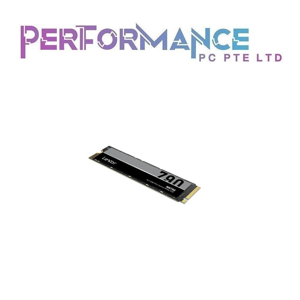 LEXAR NM790 1TB 2TB 4TB NVME Gen4 (7400R/6500W) M.2 2280 PCIe Gen 4×4 NVMe SSD ( 5 YEARS WARRNTY BY TECH DYNAMIC PTE LTD )