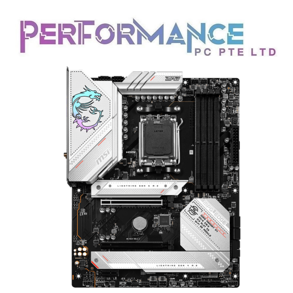 MSI MPG B650 EDGE WIFI MOTHERBOARD (3 YEARS WARRANTY BY CORBELL TECHNOLOGY PTE LTD)