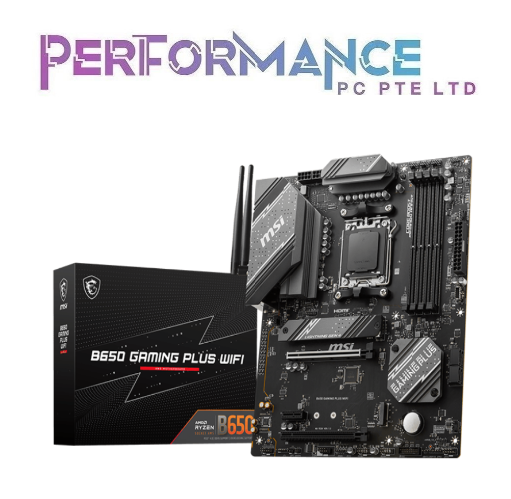 MSI B650 B 650 GAMING PLUS WIFI MOTHERBOARD (3 YEARS WARRANTY BY CORBELL TECHNOLOGY PTE LTD)