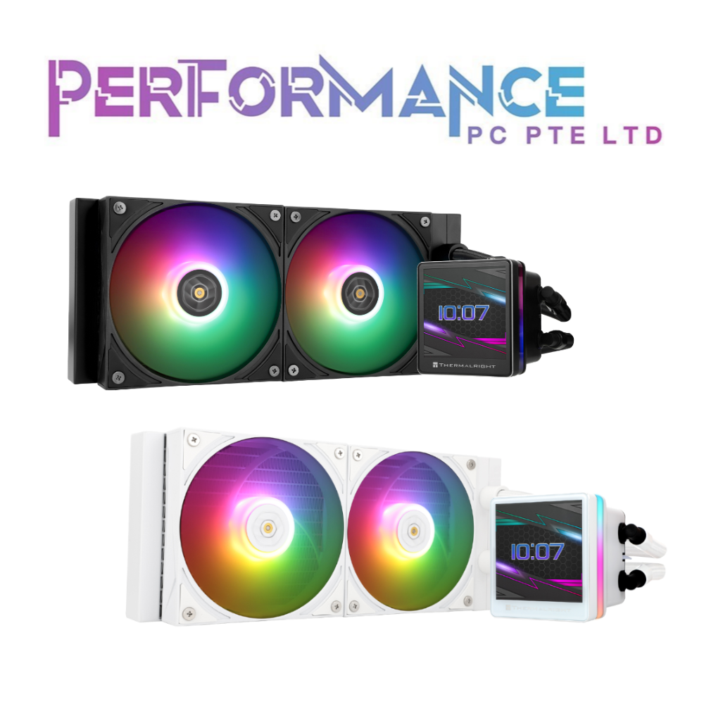 THERMALRIGHT GRAND VISION 240mm ARGB BLACK/WHITE CPU AIO Cooler ( 5 YEARS WARRANTY BY THERMALRIGHT )