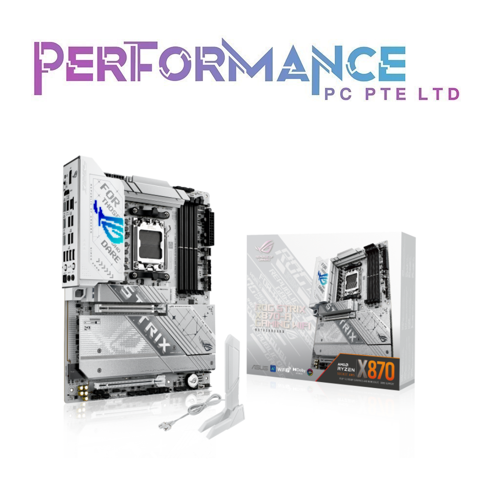 Asus ROG STRIX X870-A X870A X 870A X 870 A GAMING WIFI AM5 ATX Gaming Mobo Motherboard (3 YEARS WARRANTY BY AVERTEK ENTERPRISES PTE LTD)