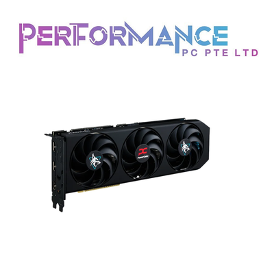 POWERCOLOR HELLHOUND RADEON BLACK/WHITE RX 9060 XT OC 8GB / 16GB GDDR6 (3YEARS WARRANTY BY BAN LEONG TECHNOLOGIES PTE LTD)