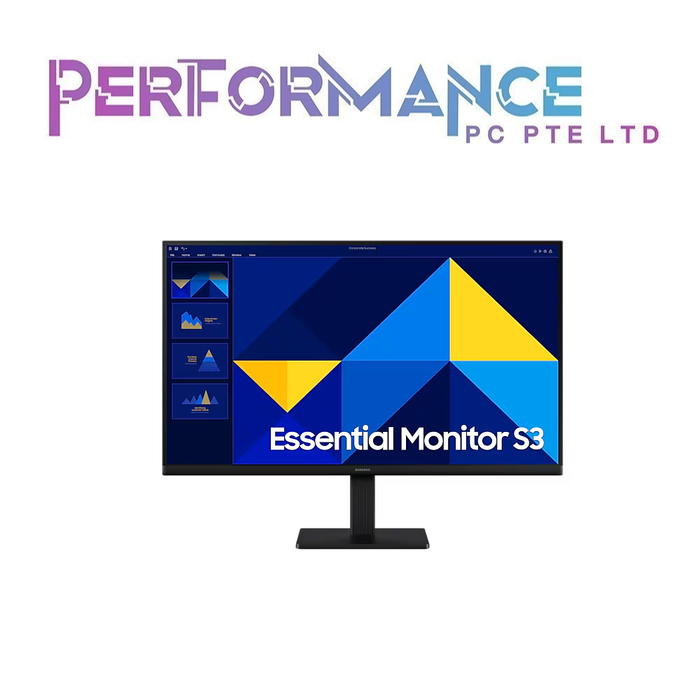 SAMSUNG LS27D300GAEXXS ESSENTIAL MONITOR 27" FHD (1920 x 1080)(3 YEARS WARRANTY BY BAN LEONG TECHNOLOGIES PTE LTD)