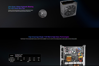THERMALTAKE  TOUGHPOWER GT 1000W/1200W ATX 3.1 80 PLUS Gold (7 YEARS WARRANTY BY CORBELL TECHNOLOGY)