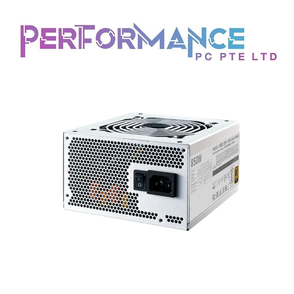 COOLERMASTER MWE Gold 850 V2 ATX 3.0 WHITE EDITION POWER SUPPLY (10 YEARS WARRANTY BY BAN LEONG TECHNOLOGIES PTE LTD)