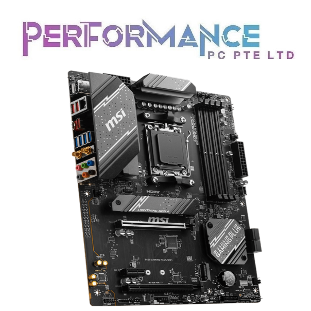 MSI B650 B 650 GAMING PLUS WIFI MOTHERBOARD (3 YEARS WARRANTY BY CORBELL TECHNOLOGY PTE LTD)