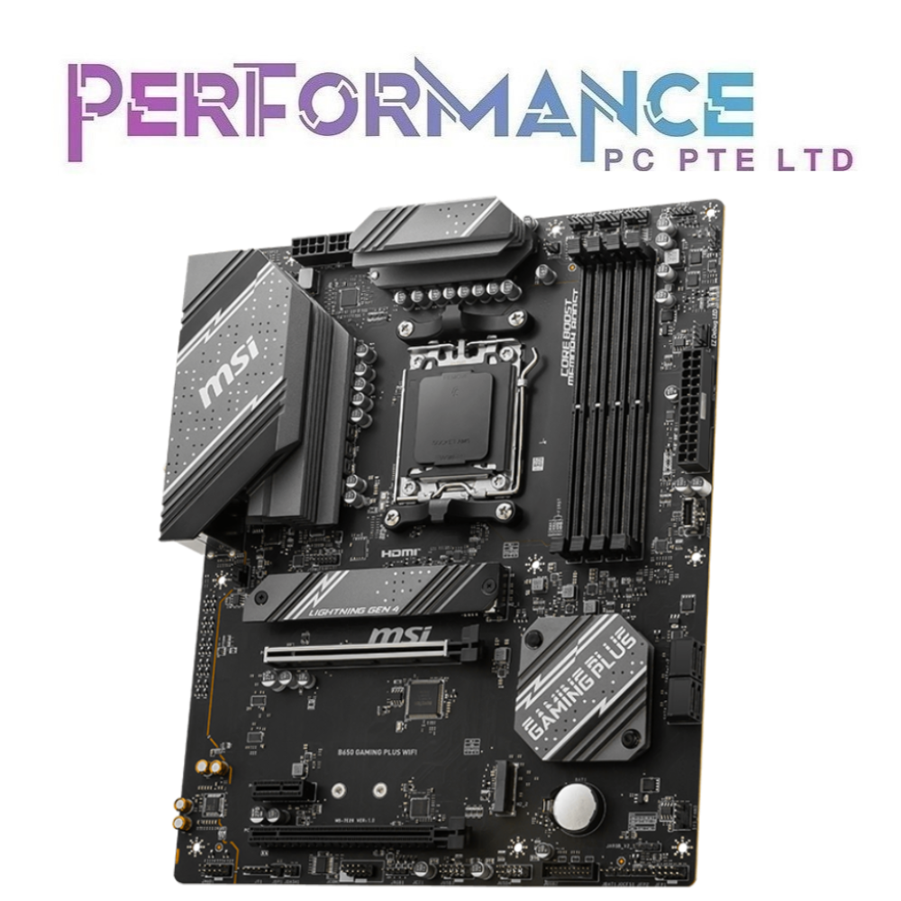 MSI B650 B 650 GAMING PLUS WIFI MOTHERBOARD (3 YEARS WARRANTY BY CORBELL TECHNOLOGY PTE LTD)