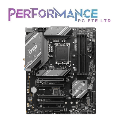 MSI B760 B 760 GAMING PLUS WIFI MOTHERBOARD (3 YEARS WARRANTY BY CORBELL TECHNOLOGY PTE LTD)