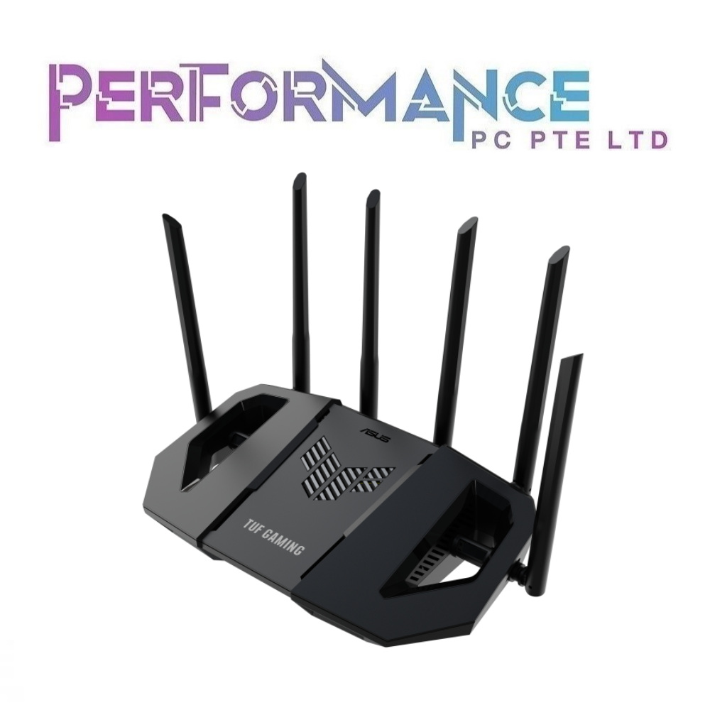 Asus TUF Gaming BE6500 WIFI 7 Gaming Wifi Router (3 YEARS WARRANTY BY BAN LEONG TECHNOLOGY PTE LTD)