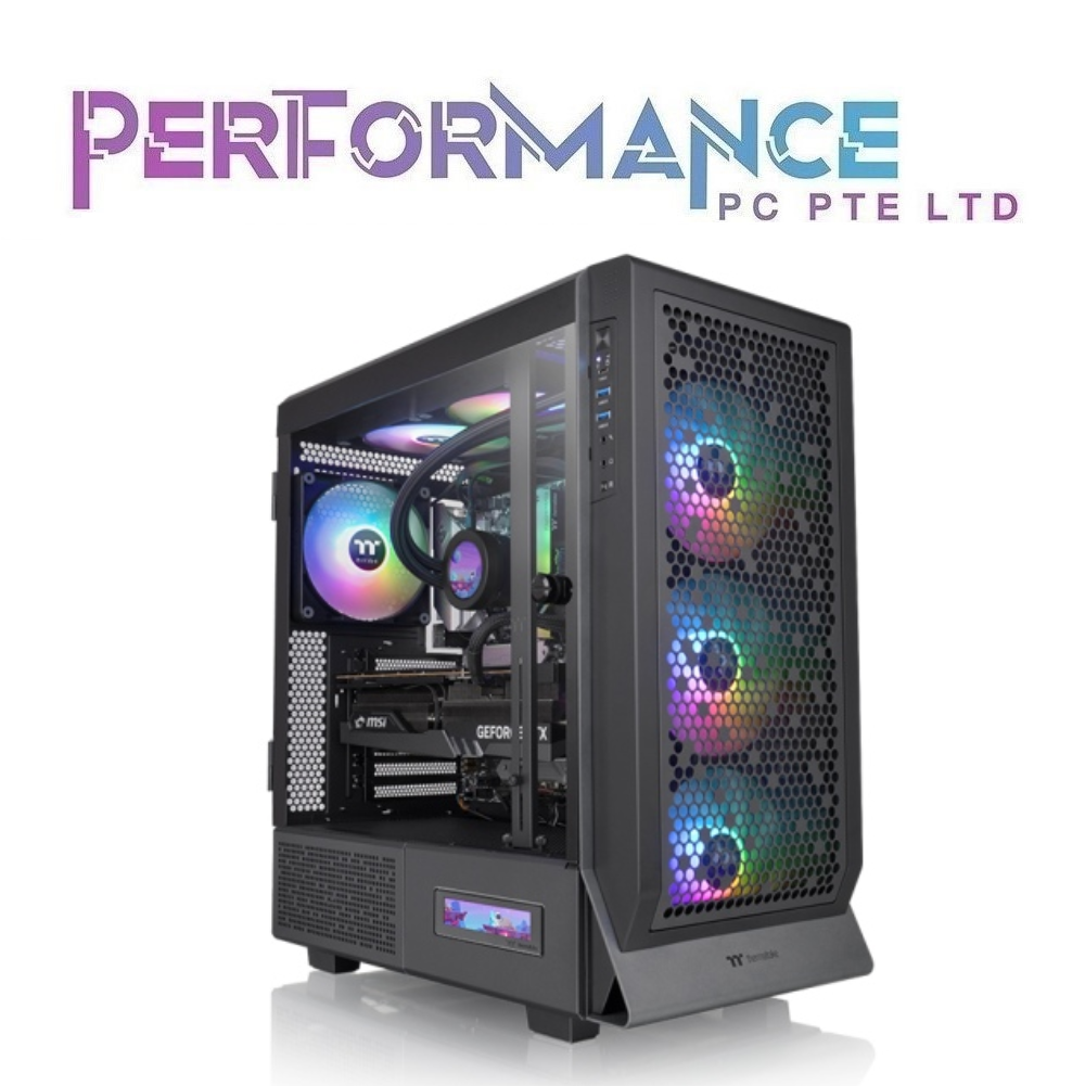 THERMALTAKE Ceres 500 TG ARGB Black / White Mid Tower Chassis (3 YEARS WARRANTY BY THERMALTAKE)