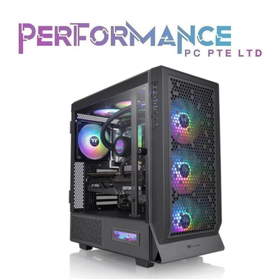 THERMALTAKE Ceres 500 TG ARGB Black / White Mid Tower Chassis (3 YEARS WARRANTY BY THERMALTAKE)