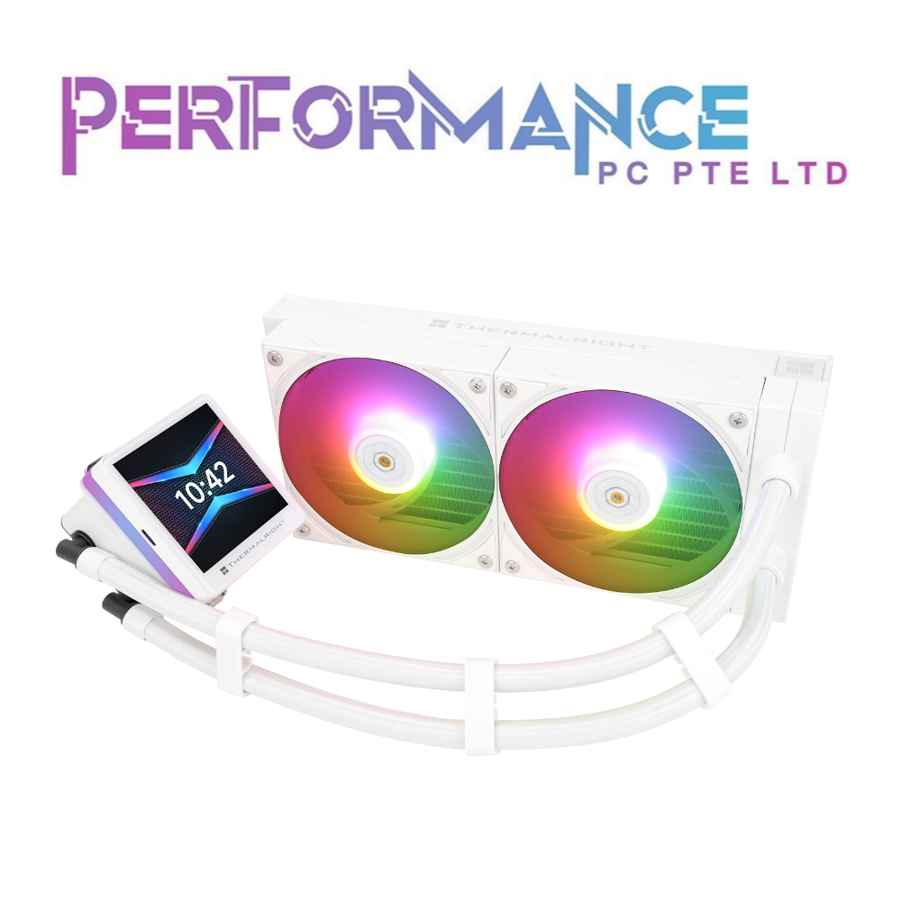 THERMALRIGHT GRAND VISION 240mm ARGB BLACK/WHITE CPU AIO Cooler ( 5 YEARS WARRANTY BY THERMALRIGHT )