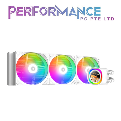 ID Cooling FX240 FX360 LCD AIO LIQUID COOLER BLACK / WHITE High pump + radiator performance ( 3 Years Warranty by TECH DYNAMIC )