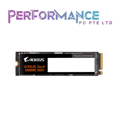 GIGABYTE AORUS NVMe 1.4 PCIe 4.0x4 M.2 SSD 500GB1TB 3D TLC NAND (R5000 / W3800) with HEATSPREADER (5 YEARS WARRANTY BY CDL TRADING PTE LTD)