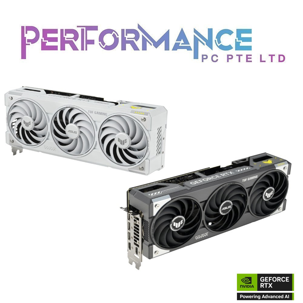 ASUS TUF Gaming GeForce RTX 5070Ti OC 16GB GDDR7 WHITE / BLACK 5070 Ti(3 YEARS WARRANTY BY AVERTEK ENTERPRISE PTE LTD)