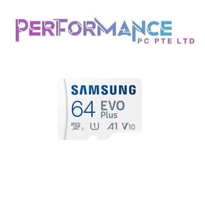 Samsung EVO Plus 64GB / 128GB / 256GB / 512GB / 1TB SDXC UHS-I SD Card (5 YEARS WARRANTY BY ETERNAL ASIA PTE LTD)