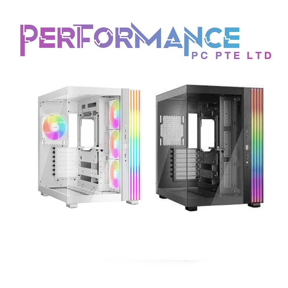 BEQUIET! LIGHT BASE 600 LX WHITE/BLACK (3 YEARS WARRANTY BY TECH DYNAMIC PTE LTD)