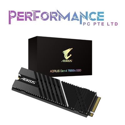 GIGABYTE AORUS NVMe 1.4 PCIe 4.0x4 M.2 SSD 1TB (R7000 / W5500) with HEATSPREADER (5 YEARS WARRANTY BY CDL TRADING PTE LTD)