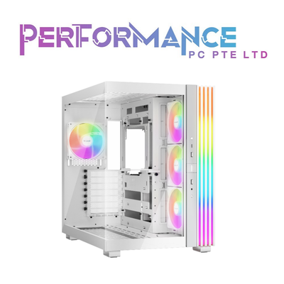 BEQUIET! LIGHT BASE 600 LX WHITE/BLACK (3 YEARS WARRANTY BY TECH DYNAMIC PTE LTD)
