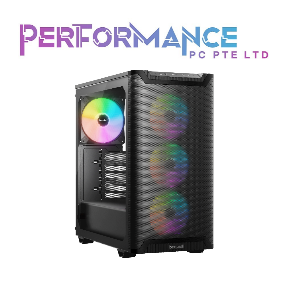 BEQUIET PURE BASE 501 AIRFLOW WINDOW WHITE/BLACK (3 YEAR WARRANTY BY TECH DYNAMIC PTE LTD)