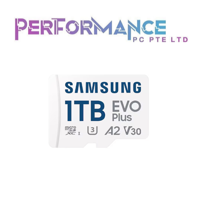 Samsung EVO Plus 64GB / 128GB / 256GB / 512GB / 1TB SDXC UHS-I SD Card (5 YEARS WARRANTY BY ETERNAL ASIA PTE LTD)
